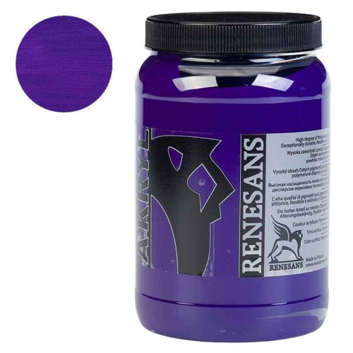 Farba akrylowa Renesans A'kryl 500 ml - 23 Fiolet