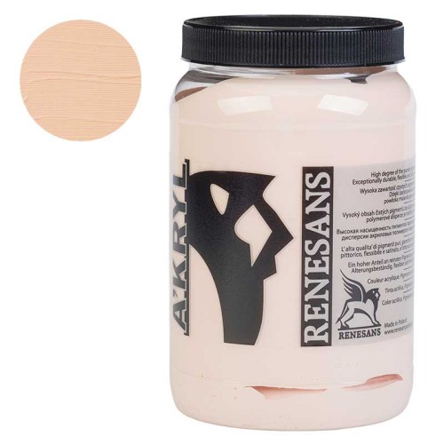 Farba akrylowa Renesans A'kryl 500 ml - 35 Cielisty jasny