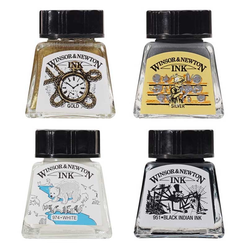 nowy-produktZestaw-tuszy-Winsor-&-Newton-Black-White-&--Metallic-4-szt-02