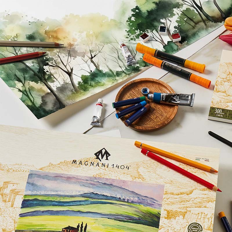 Blok Mix Media Magnani Arte Moderna - 18 x 26 cm, 300 g, 20 ark.