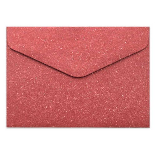 Koperta Wood 120 g C6 10 szt. - czerwona