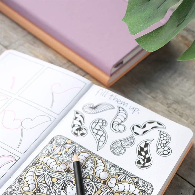 Bullet Journal Bruynzeel Lilac - 13 x 21 cm, 140 g, 64 ark.