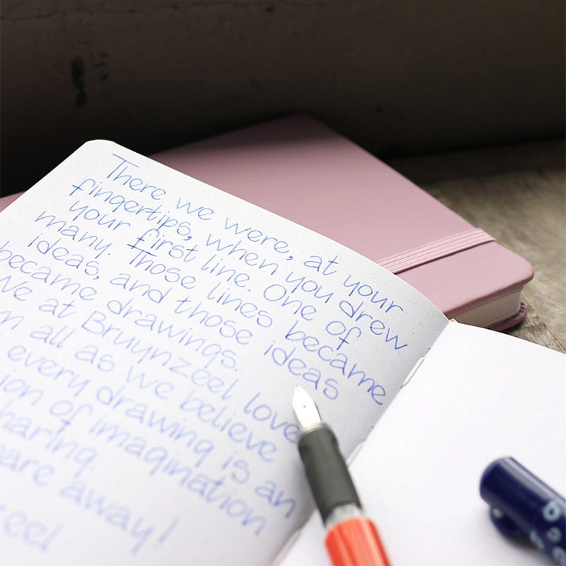 Bullet Journal Bruynzeel Lilac - 13 x 21 cm, 140 g, 64 ark.