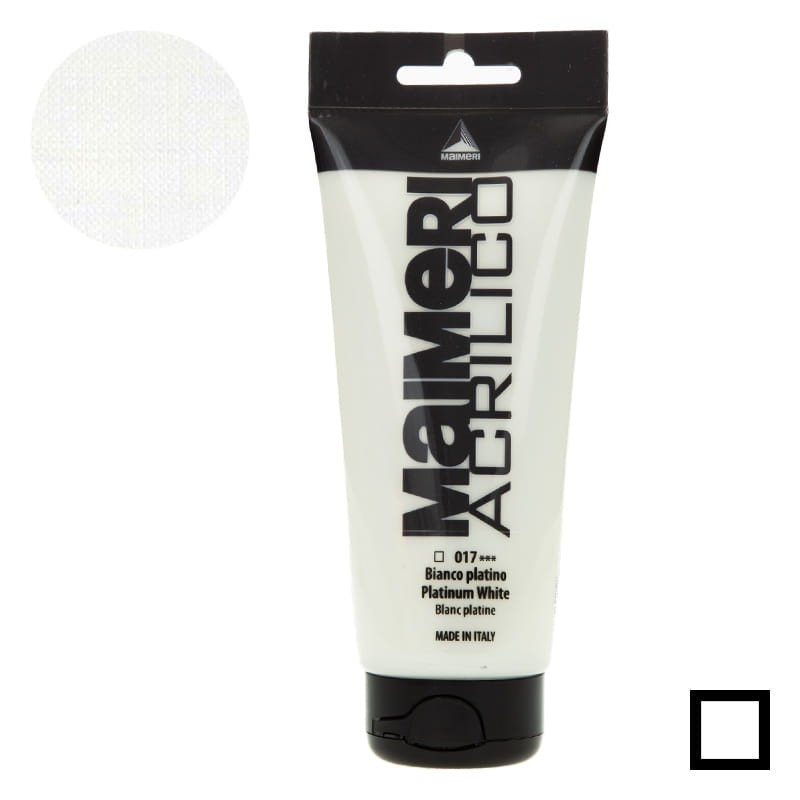 Farba-akrylowa-Maimeri-Acrilico-200-ml-017-Platinum-white