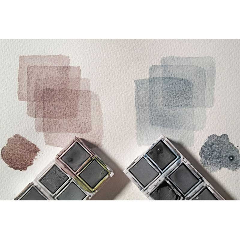 Farby akwarelowe Derwent Tinted Charcoal zestaw 12 szt. 08