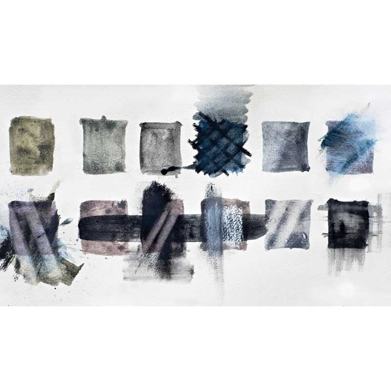 Farby akwarelowe Derwent Tinted Charcoal zestaw 12 szt. 10