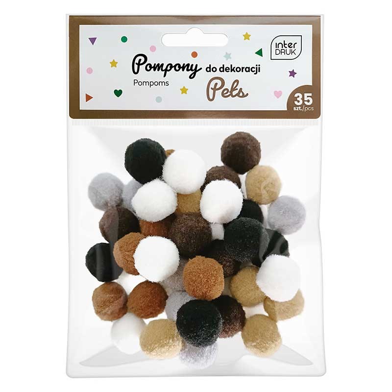 Pompony Interdruk 35 szt. Pets 01