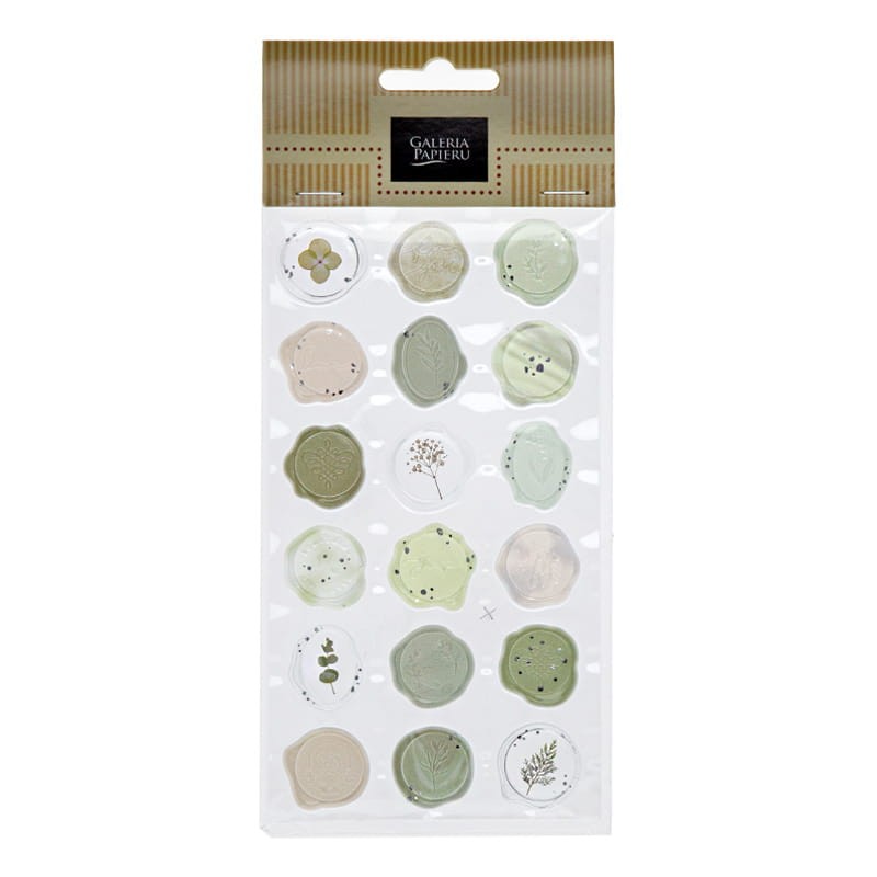 Naklejki-pieczęcie-lakowe-3D-18-szt.-jasnozielone.02.