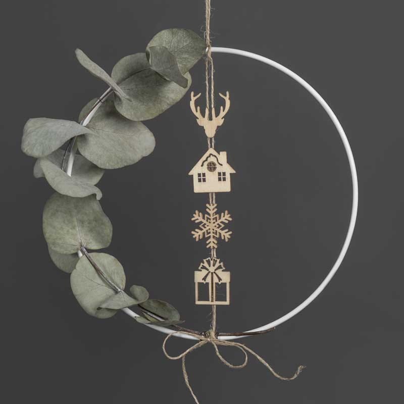 Kształty drewniane Knorr Prandell 45 szt. Ornamenty 03