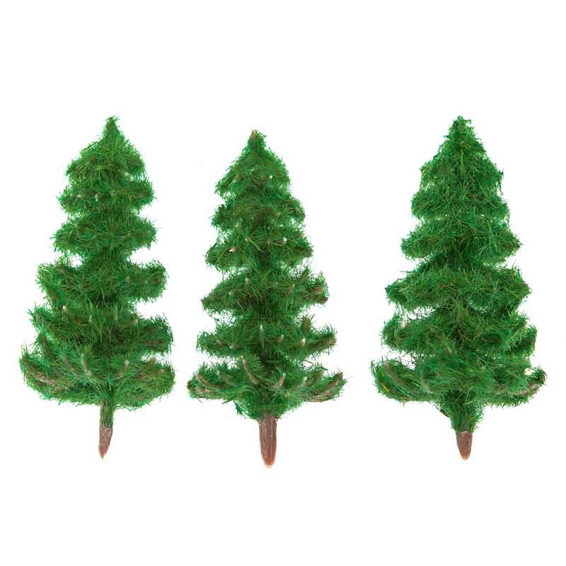 hoinki dekoracyjne dpCraft 6 cm 3 szt. zielone 01