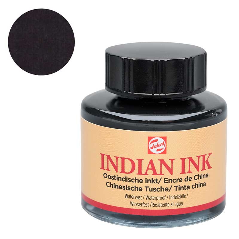 Tusz rysunkowy Indian Ink Royal Talens 30 ml czarny 01
