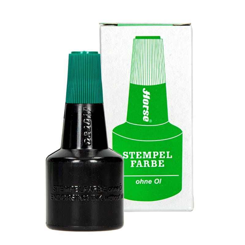 Tusz do pieczątek Horse zielony - 28 ml.01