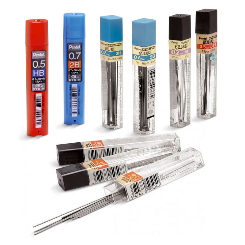 wklady-grafitowe-do-olowka-automatycznego-pentel-super-hi-polymer-c505-05-mm-h-02