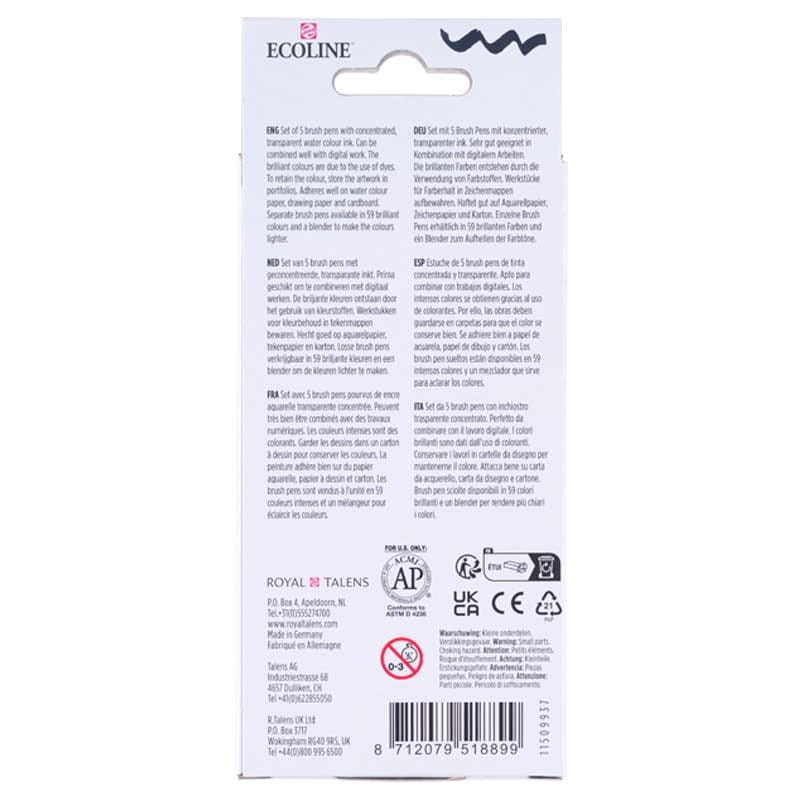 Markery-Ecoline-Brush-Pen-zestaw-5-szt-Talens-Shadow-06