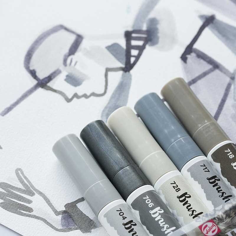Markery-Ecoline-Brush-Pen-zestaw-5-szt-Talens-Shadow-05
