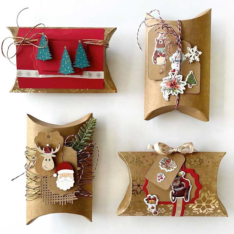 Sztuczne gałązki jodły bielone dpCraft 6 szt. 9.5 cm 03