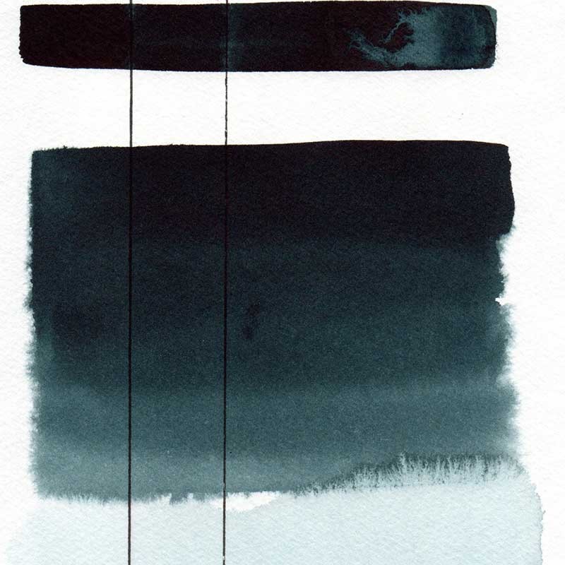 Farba akwarelowa Aquarius kostka 272 Indygo Greenish 02