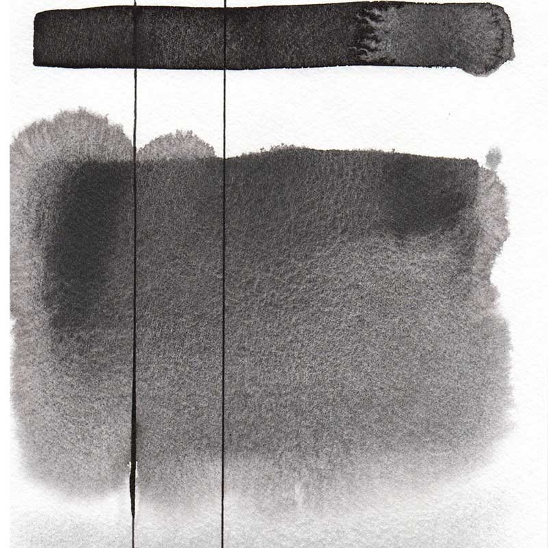 Farba akwarelowa Aquarius kostka - 273 Iron Chromite Black 02