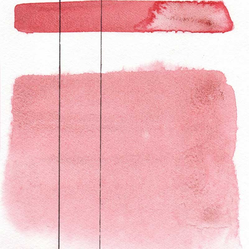 Farba akwarelowa Aquarius kostka 383 Carmine (Hue) 02