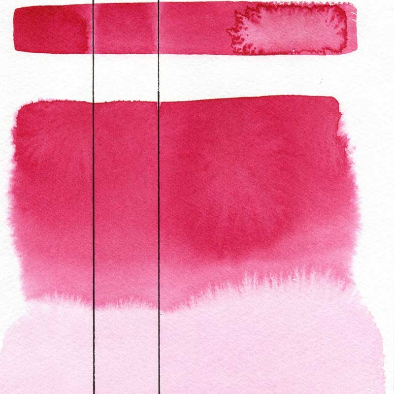 Farba akwarelowa Aquarius kostka 416 Quinacridone Magenta Intense 02