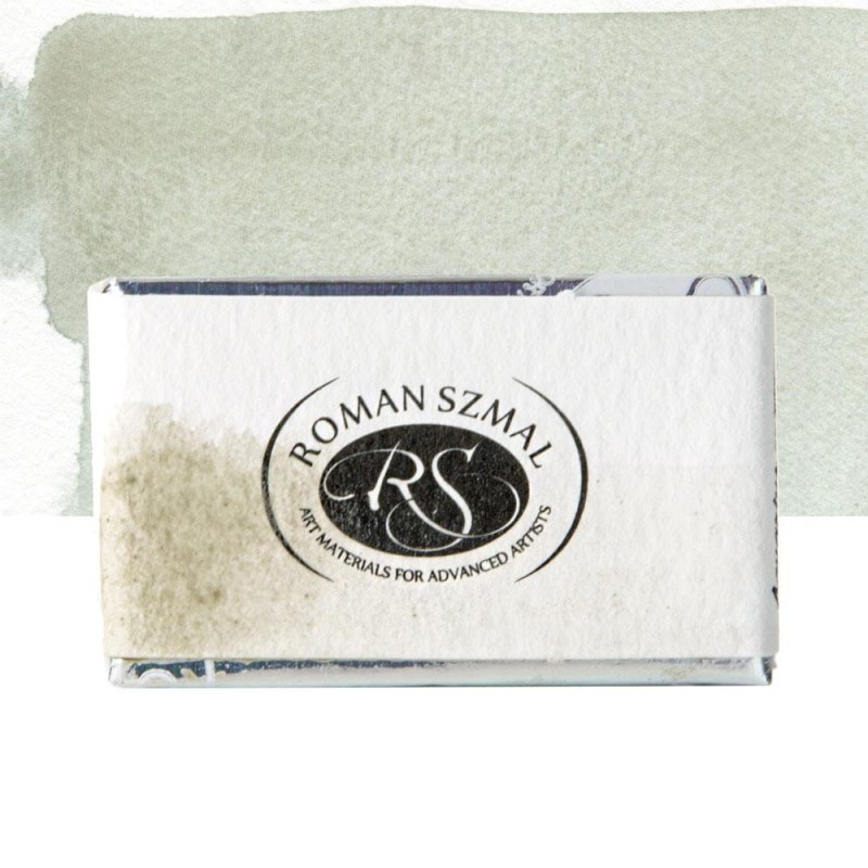 Farba akwarelowa Aquarius kostka - 138 German Green Earth