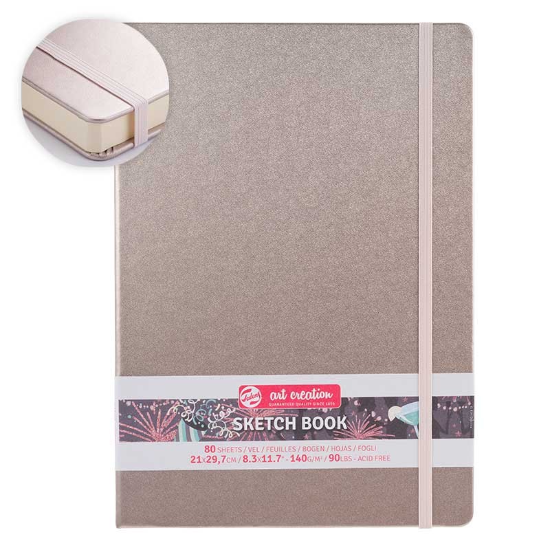 Szkicownik Art Creation Pink Champagne A4 140 g 80 ark. 01
