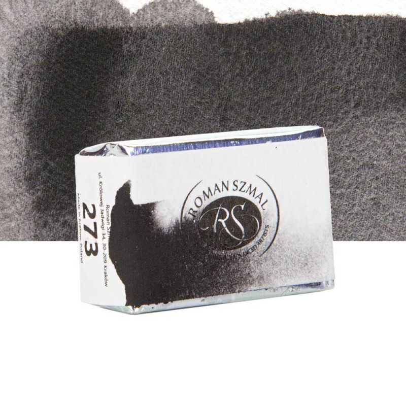 Farba akwarelowa Aquarius kostka - 273 Iron Chromite Black
