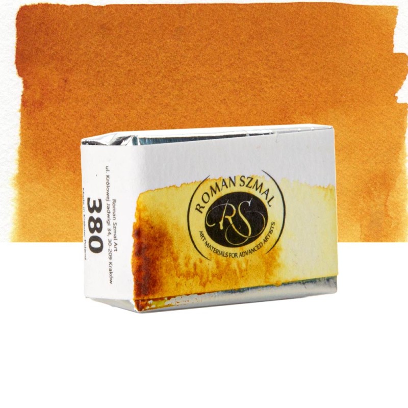 Farba akwarelowa Aquarius kostka - 380 Nickel Azo Gold