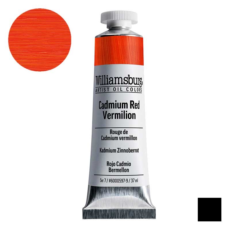 Farba olejna Williamsburg Artist Oil Colors 37 ml 0597 Cadmium Red Vermilion 01