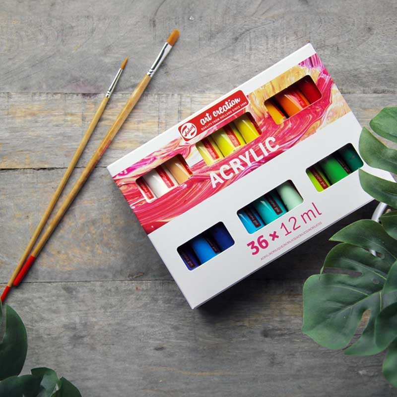 Farby akrylowe Art Creation Royal Talens zestaw 36 x 12 ml 03