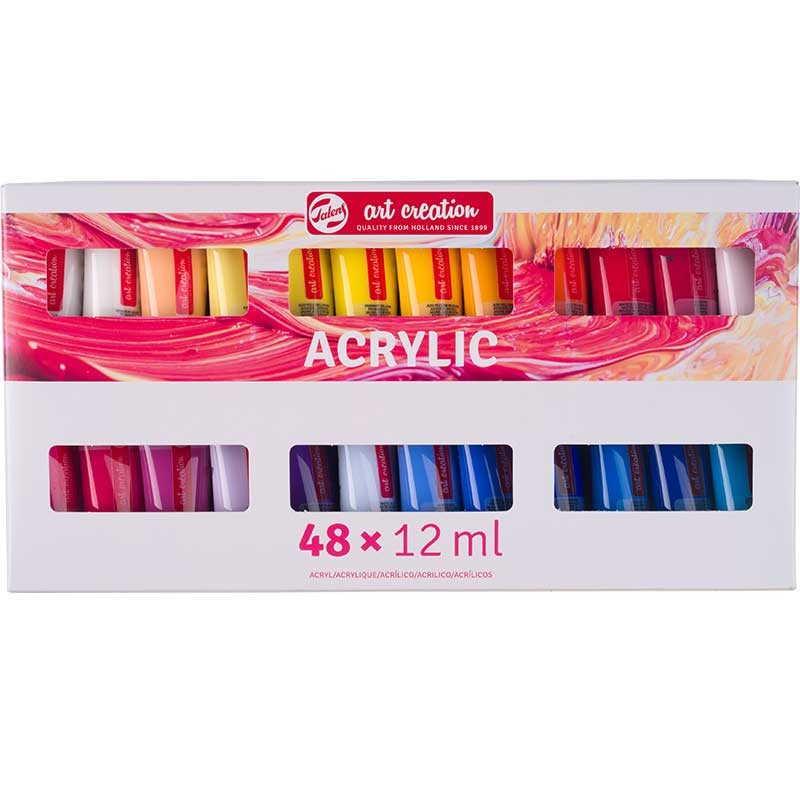 Farby akrylowe Art Creation Royal Talens zestaw 48 x 12 ml 07