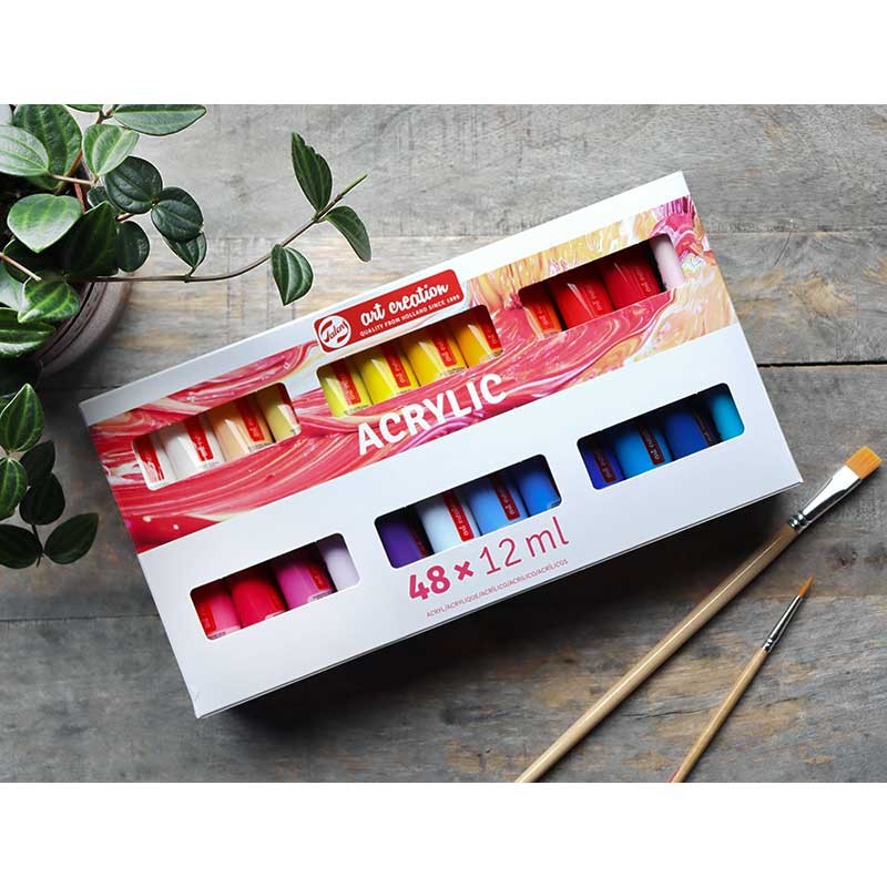 Farby akrylowe Art Creation Royal Talens zestaw 48 x 12 ml 03