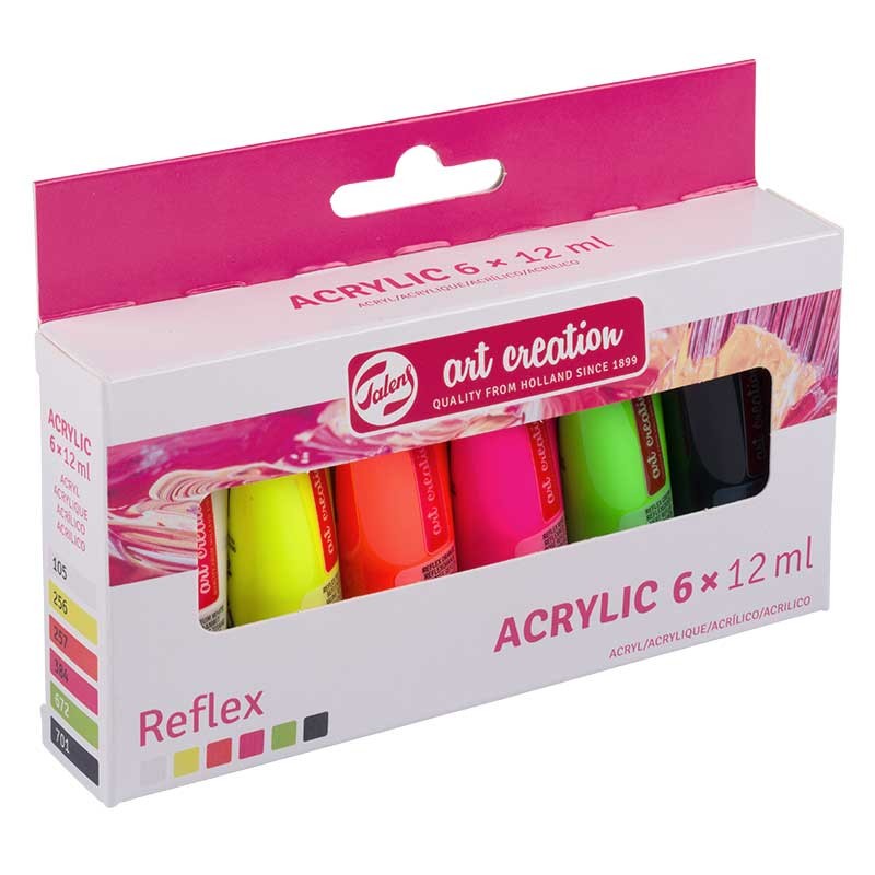 Farby akrylowe Art Creation Royal Talens zestaw 6 x 12 ml Reflex 01