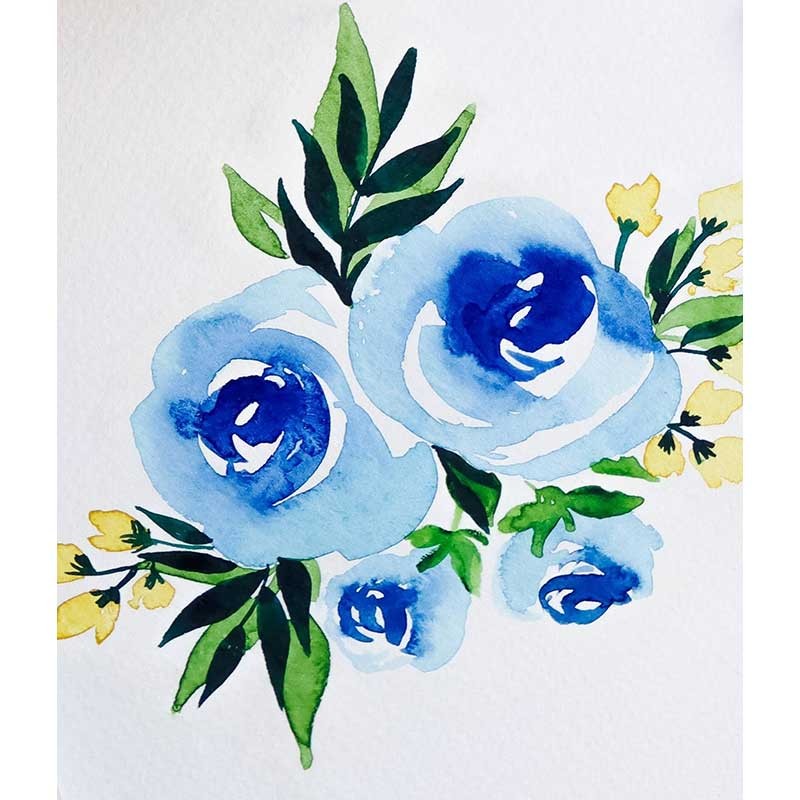 Zestaw akwarelowy Art Creation Royal Talens Floral watercolour set 06