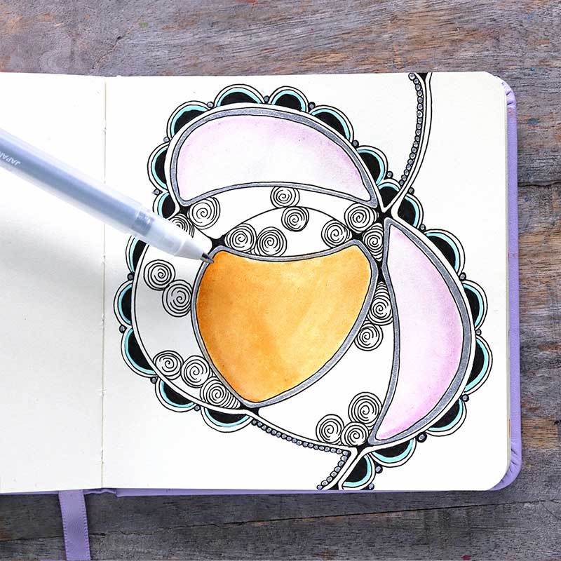 Zestaw rysunkowy Royal Talens Happiness journal set 08