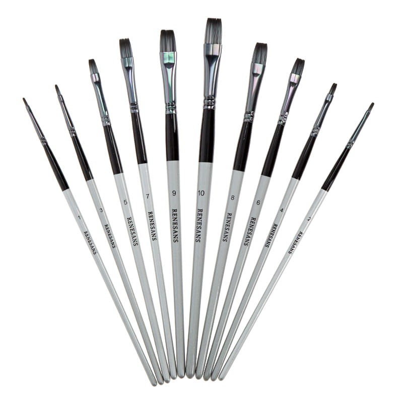Pędzle-syntetyczne-Renesans-zestaw-10-sztuk-płaskie-02.jpg