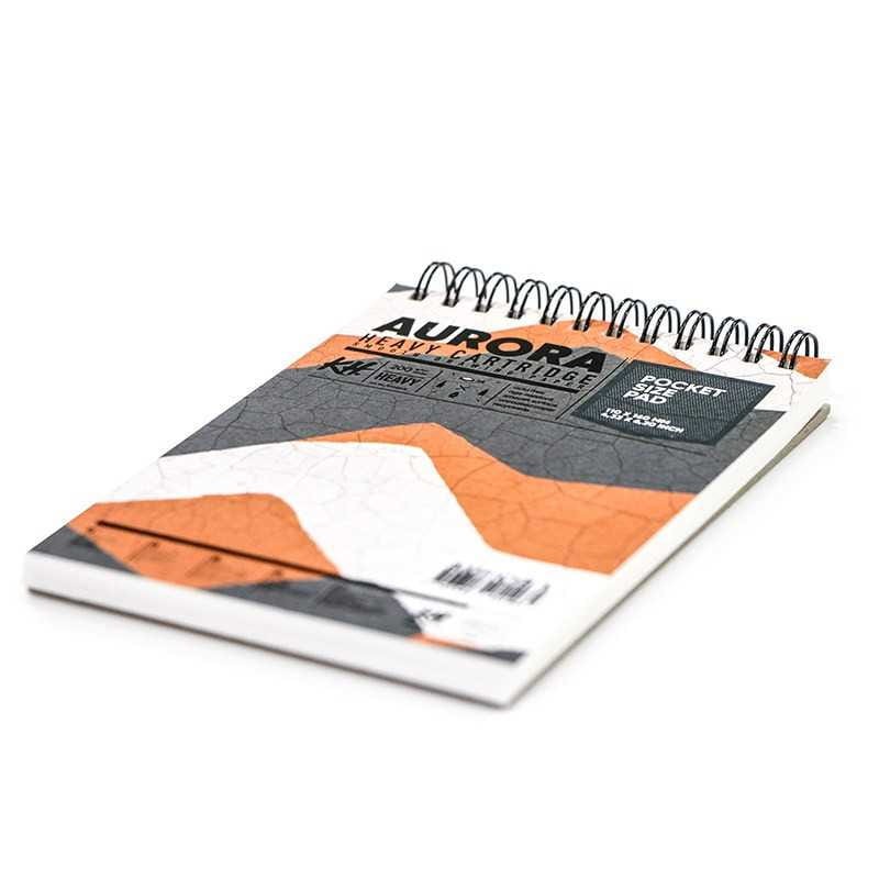 Blok Aurora Heavy Cartridge pocket size - 11 x 16 cm, 200 g, 25 ark. 03