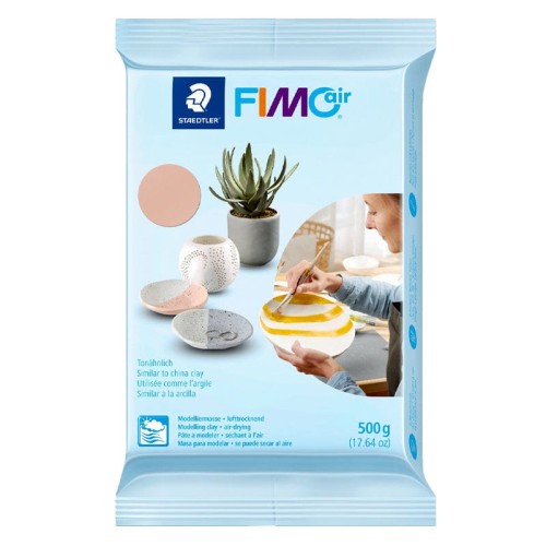 Glina samoutwardzalna Fimo Air Basic 500 g - Flesh / Cielisty
