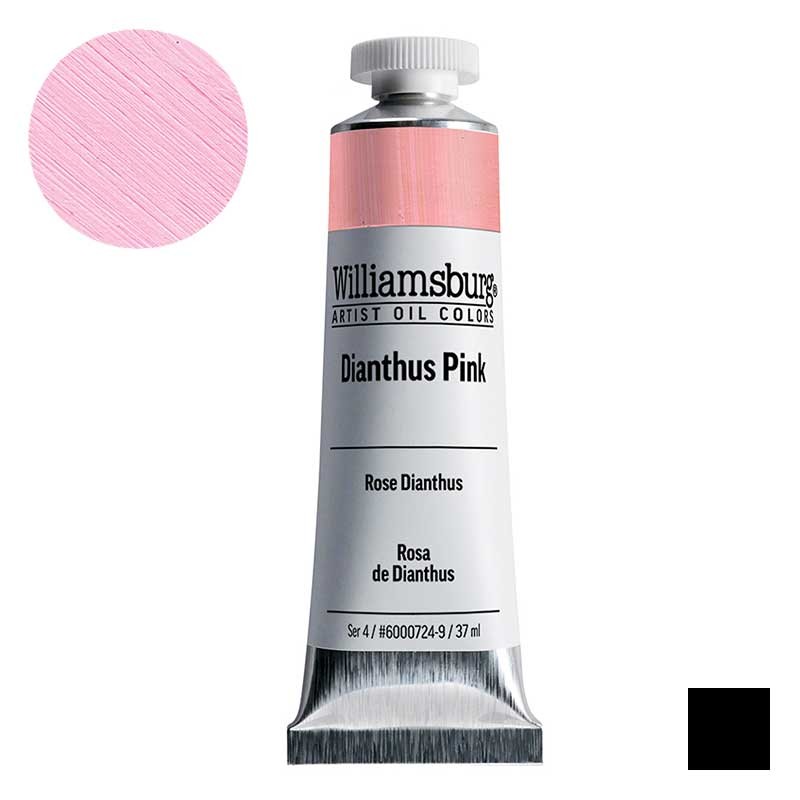 Farba olejna Williamsburg Artist Oil Colors 37 ml 0724 Dianthus Pink 01