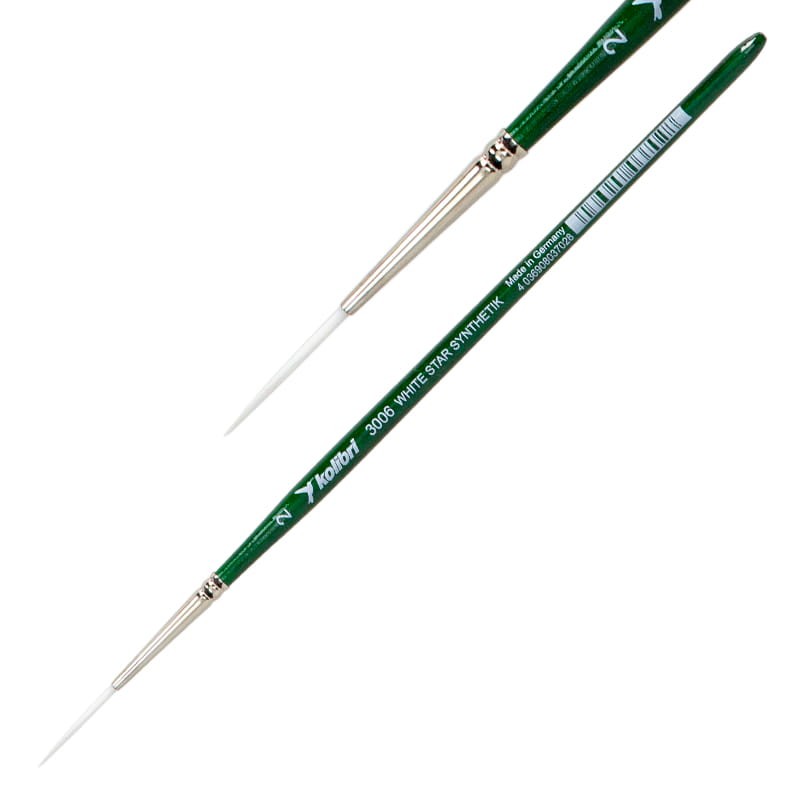 Pędzel-syntetyczny-do-linii-Kolibri-3006-Liner-2-okrągły