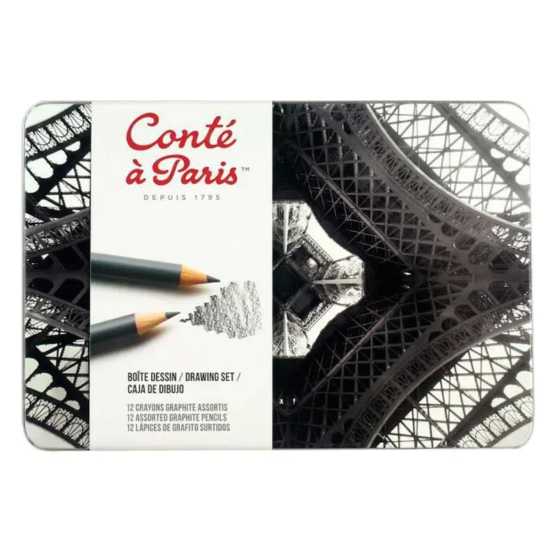 Zestaw-ołówków-Conté-à-Paris-3h-6B-The-Drawing-Set-12-szt-02