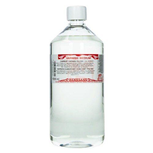 Werniks damarowy końcowy połysk Renesans - 1000 ml
