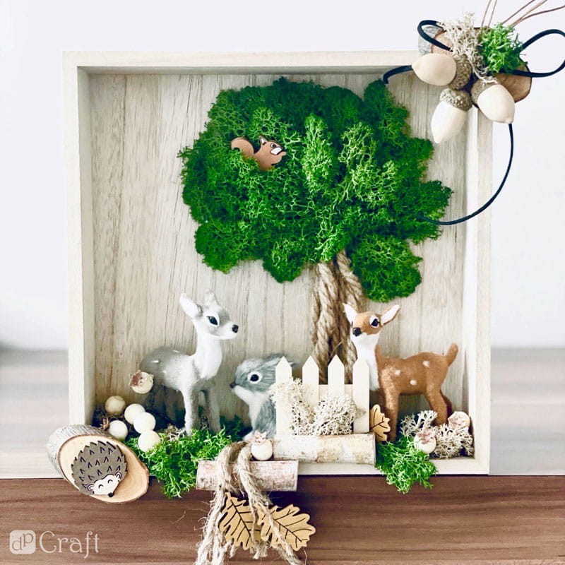 Ozdoba sarenka dpCraft zawieszka 10 cm Camel 03