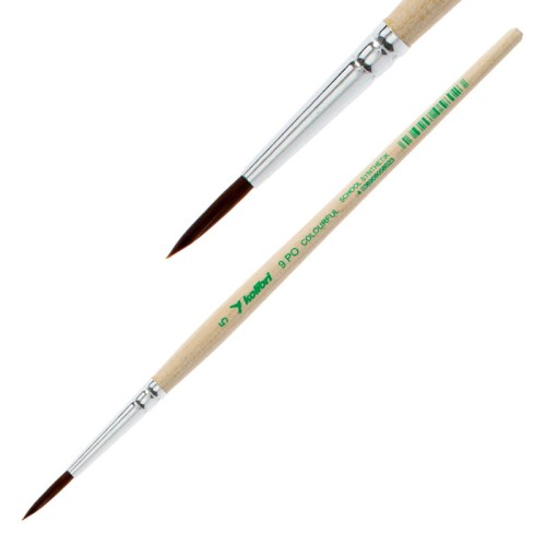 Pędzel syntetyczny Kolibri seria 9 PO - 5 - okrągły