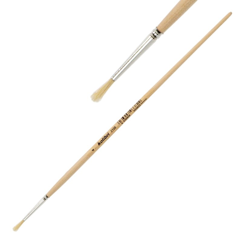 Pędzel-szczecinowy-do-farb-olejnych-Kolibri-2100-4-owalno-okrągły