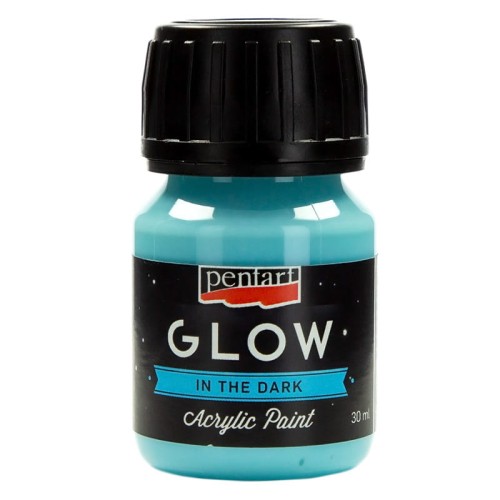 Farba fosforyzująca Glow Pentart 30 ml niebieski