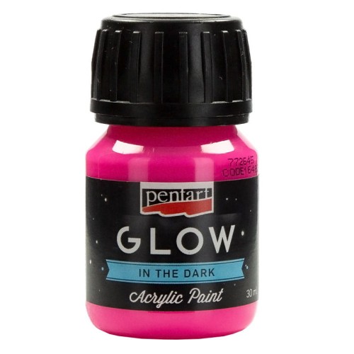 Farba fosforyzująca Glow Pentart 30 ml różowy