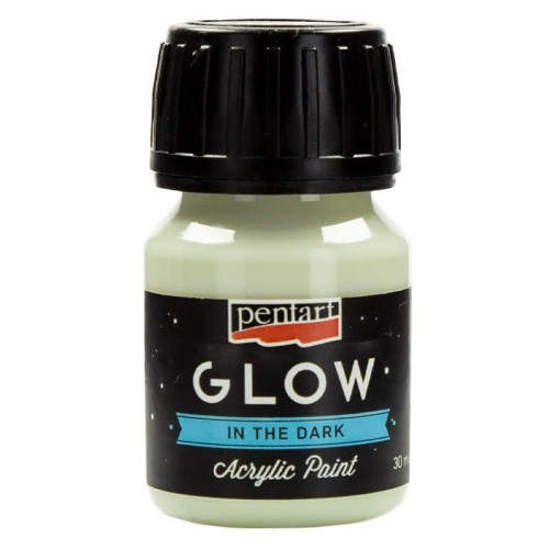 Farba fosforyzująca Glow Pentart 30 ml jasny zielony