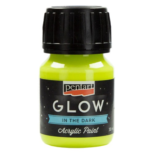 Farba fosforyzująca Glow Pentart 30 ml lime