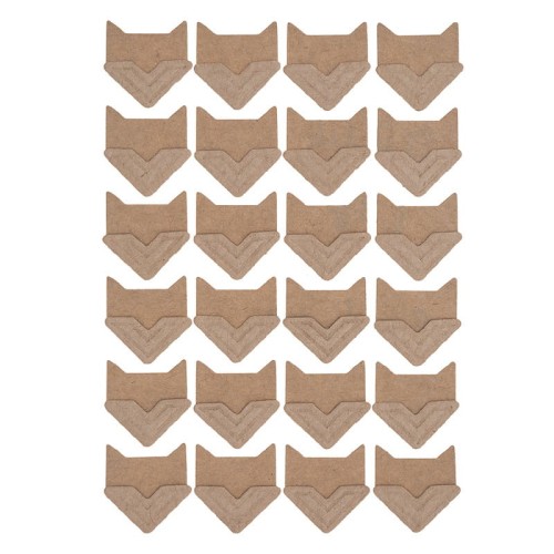 Narożniki do zdjęć samoprzylepne dpCraft 48 szt. - kraft